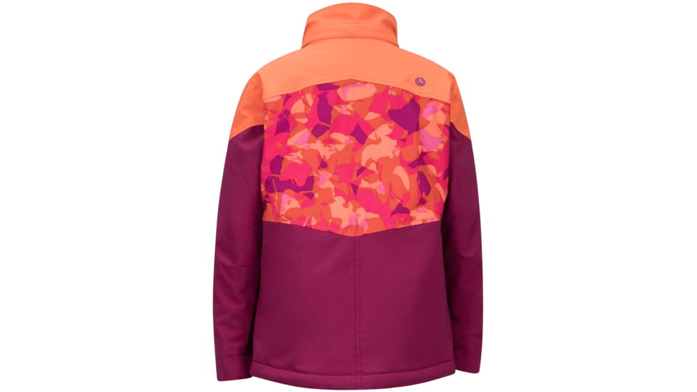 Marmot Elise Jacket - Girls, Purple Berry/Nasturtium, Medium, 79870-7361-PB/N-M