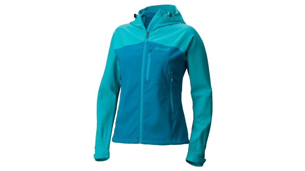 Marmot Estes Hoody - Women's-Dark Atomic/Sea Breeze-Large