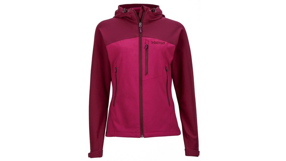 Marmot Estes Hoody - Women's-Magenta/Dark Purple-X-Large