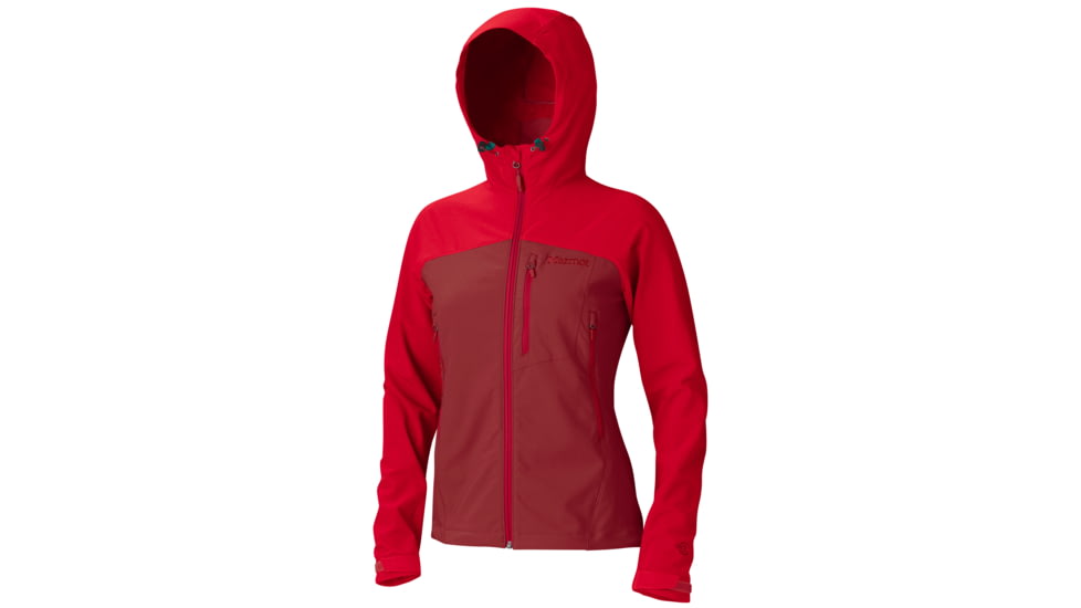 Marmot Estes Hoody - Womens-Dark Crimson/Team Red-Large