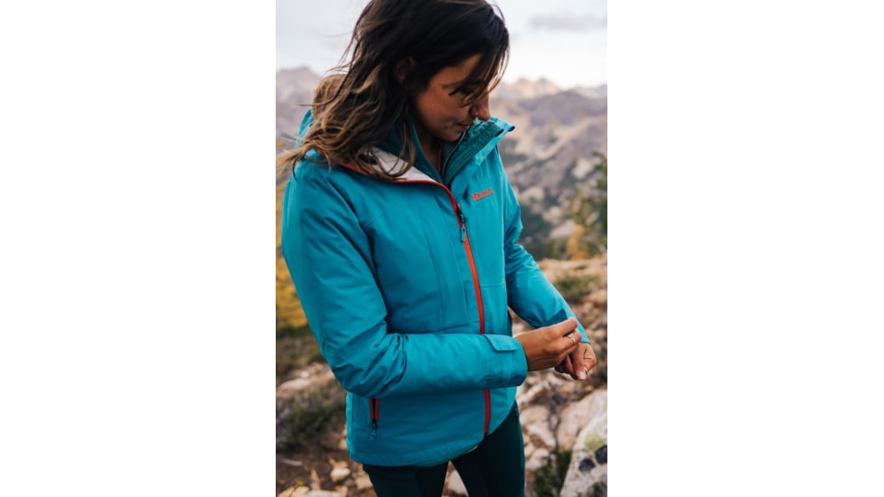 Marmot EVODry Torreys Jacket - Womens, Enamel Blue, Medium, 46080-2210-M