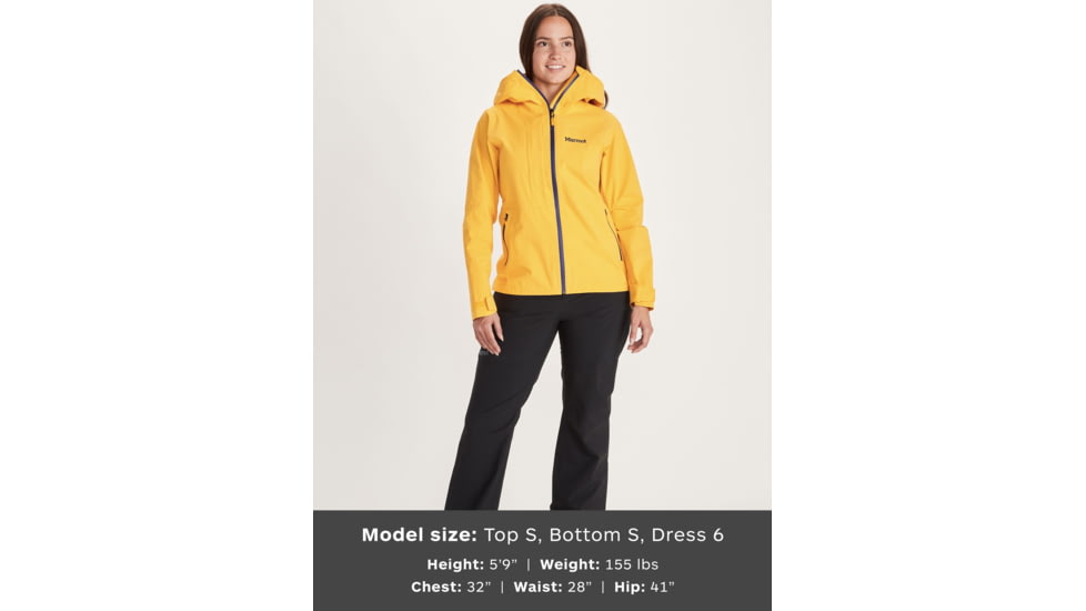 Marmot EVODry Torreys Jacket - Womens, Solar, Large, 46080-9342-L