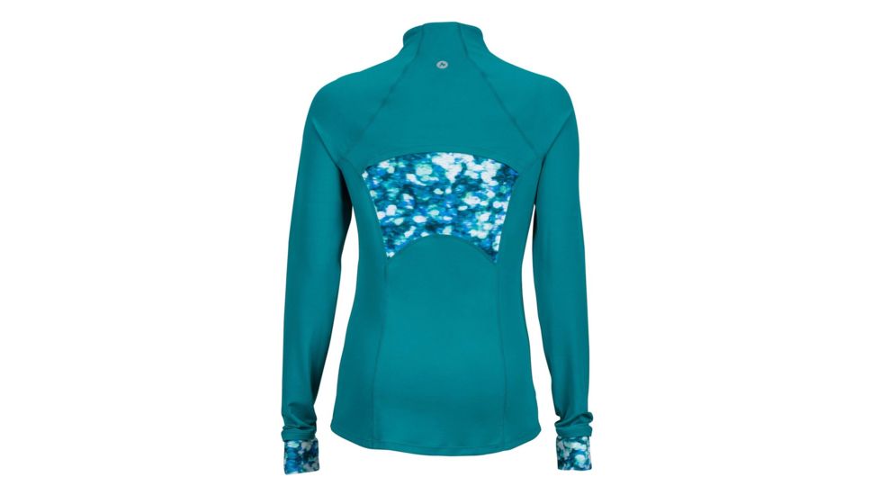 Marmot Excel 1/2 Zip Fleece Jacket - Womens, Malachite/Malachite Brights, Extra Small 49170-8850-XS