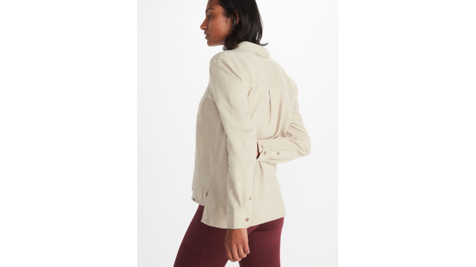 Marmot Fairfax Boyfriend Midweight Flannel - Womens, Sandbar, Extra Small, M10643-7829-XS