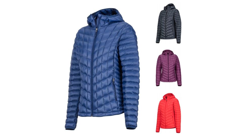 Marmot Featherless Insulated Hoody - Women's, Arctic Navy, Black, Dark Purple, Scarlet Red