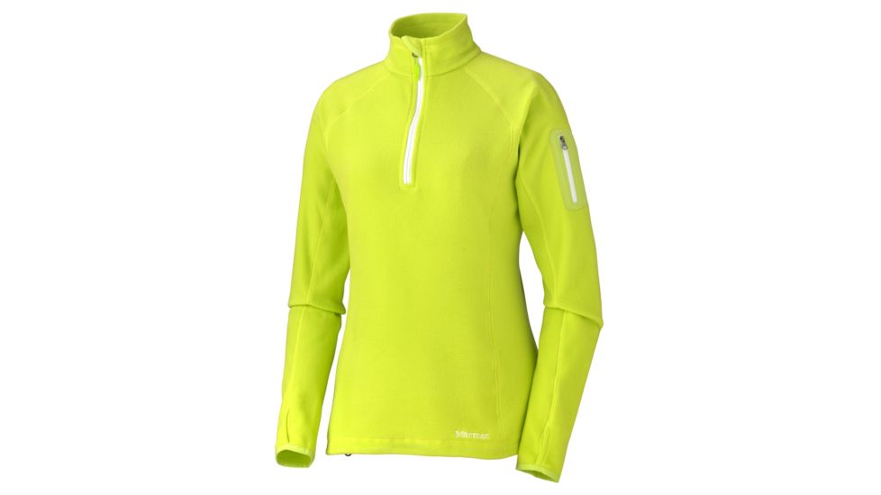 Marmot Flashpoint Half Zip LS - Women's-X-Small-Green Lime