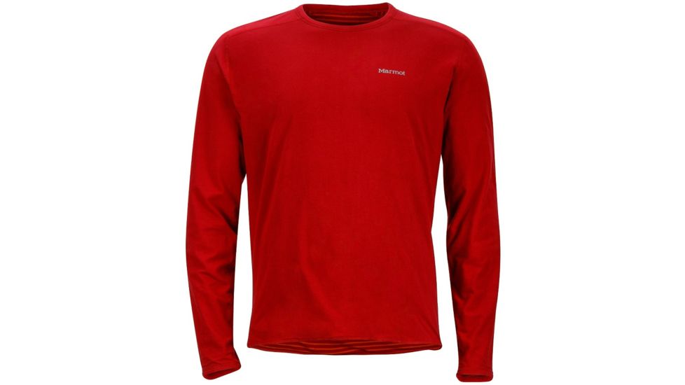 Marmot Folsom Reversible Long Sleeve Shirt - Men's-Brick-Medium