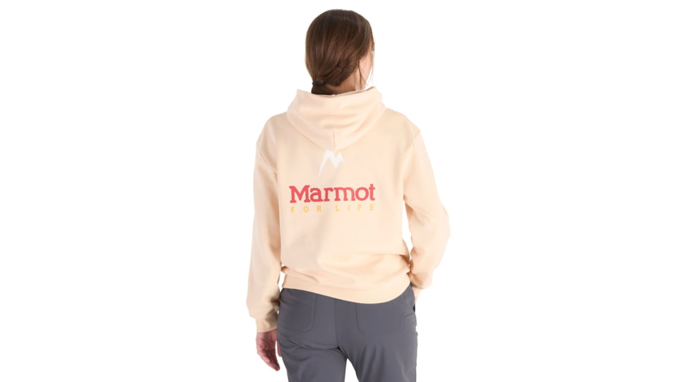 Marmot For Life Hoody - Womens, Pink Moon, Medium, M15596-23094-M