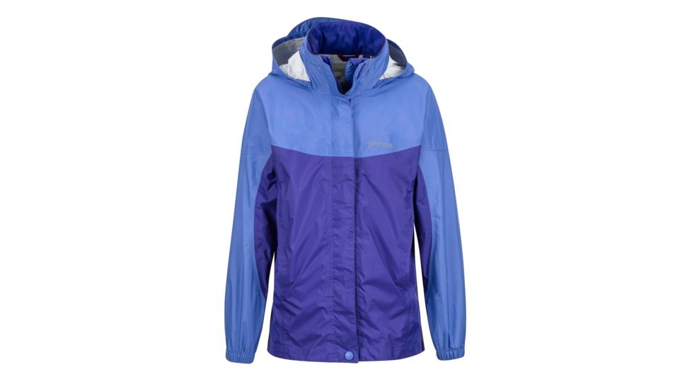 Marmot Girls Precip Jacket, Lilac/Electric Purple, Extra Small 55680-6982-XS