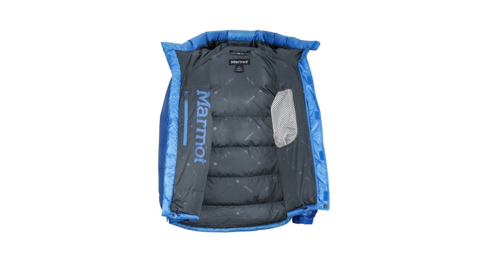 Marmot Greenland Baffled Jacket - Men's, Clear Blue/Dark Cerulean, Medium 5067-3692-M