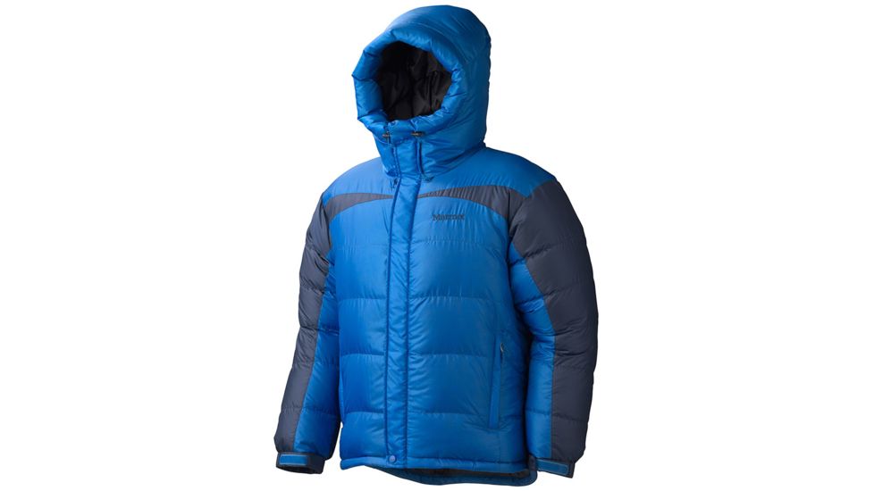Marmot Greenland Baffled Jacket - Men's-Large-Peak Blue/Dark Ink
