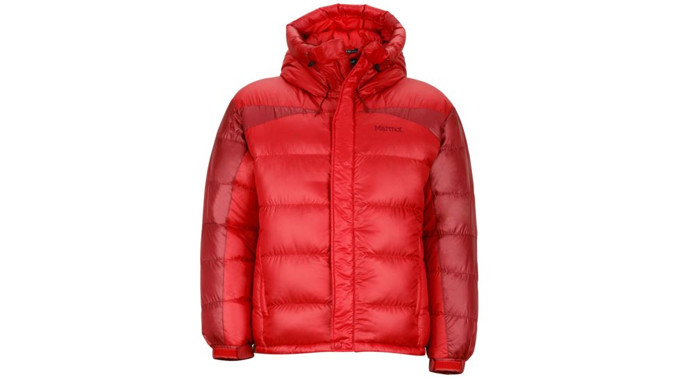 Marmot Greenland Baffled Jacket - Men's-Team Red/Brick-Medium