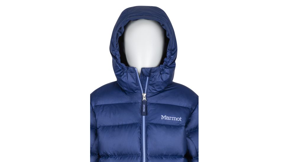 Marmot Guides Down Hoody - Girls, Arctic Navy, Medium 78170-2975-M