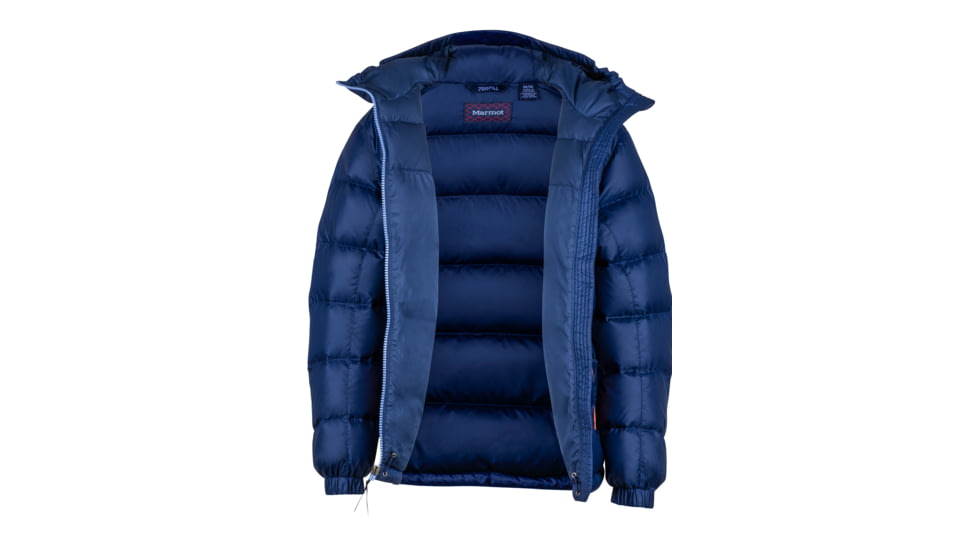Marmot Guides Down Hoody - Girls, Arctic Navy, Medium 78170-2975-M