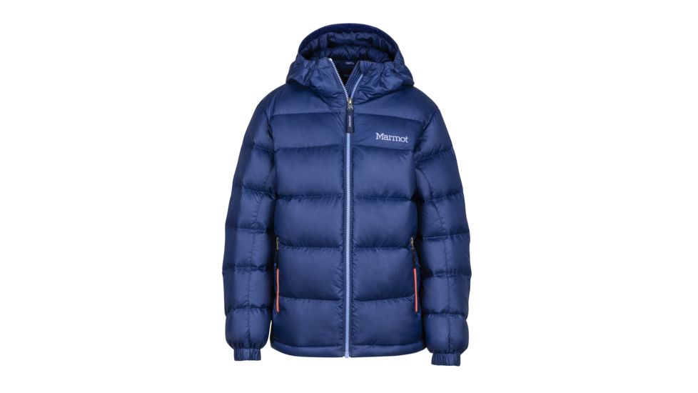 Marmot Guides Down Hoody - Girls, Arctic Navy, Medium 78170-2975-M