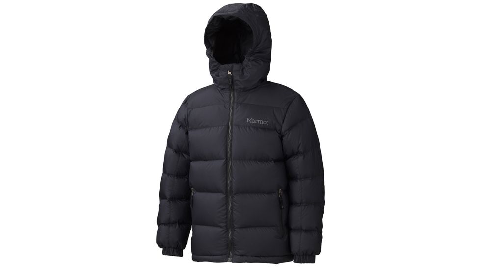 Marmot Guides Down Hoody - Girls-Green Frost/Green Garnet-Medium