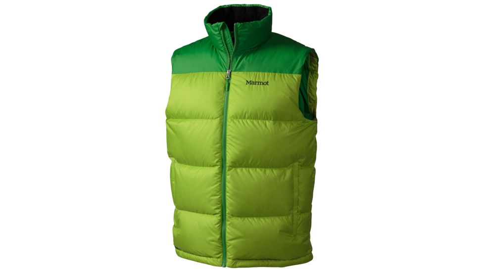 Marmot Guides Down Vest - Men's-Vermouth/Rain Forest-X-Large