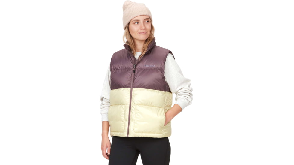 Marmot Guides Down Vest - Womens, Hazy Purple/Wheat, Extra Large, M14839-22494-XL
