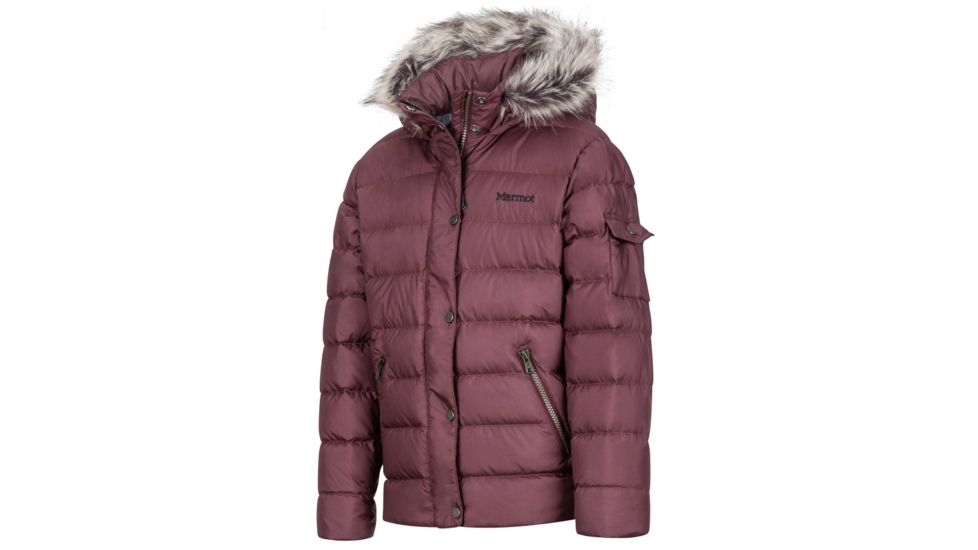 Marmot Hailey Jacket - Girls, Burgundy, L, 77320-6995-L