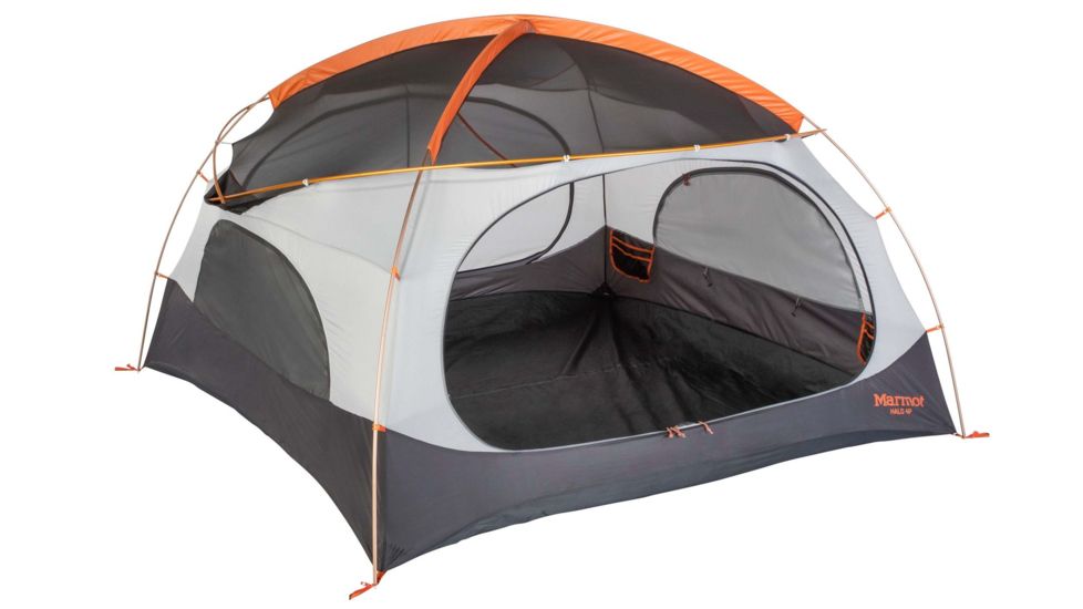 Marmot Halo Tent - 4 Person, Tangelo/Rusted Orange, One Size, 889169250927