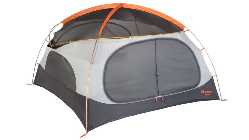 Marmot Halo Tent - 4 Person, Tangelo/Rusted Orange, One Size, 889169250927