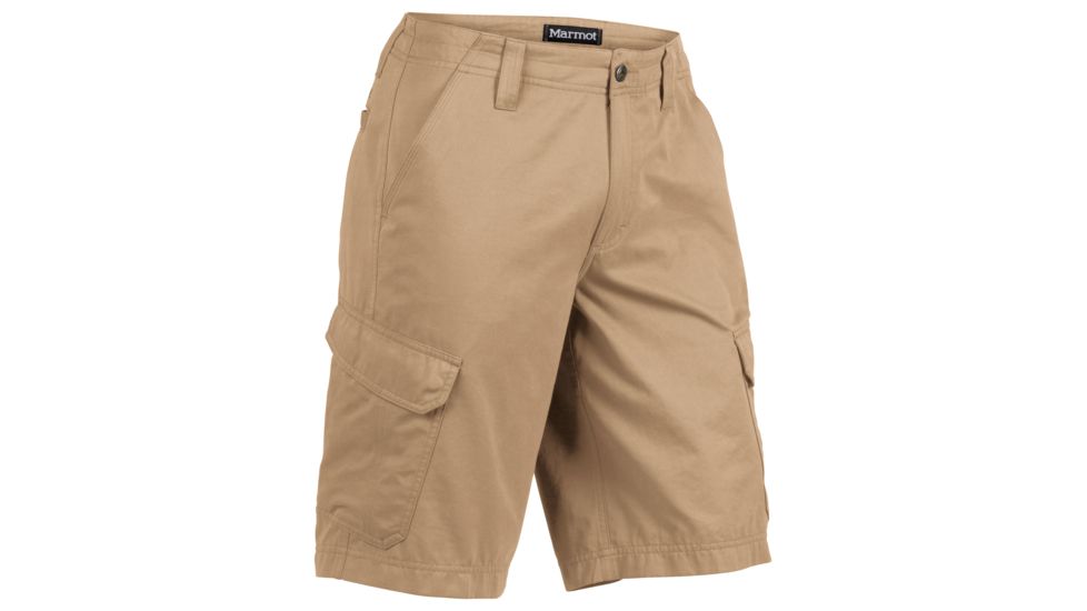 Marmot Hayes Cargo Short - Men's -Dark Khaki-38 Waist