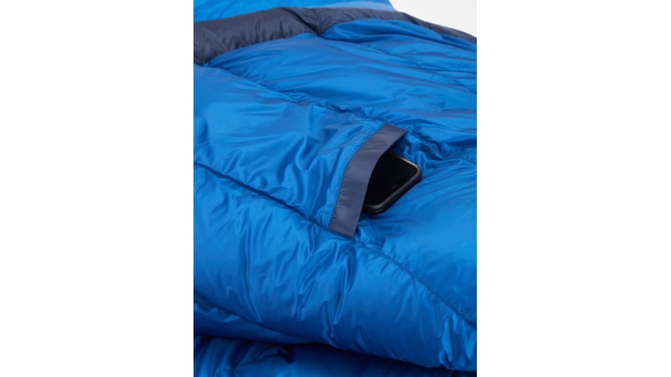 Marmot Helium 15 Sleeping Bag, Short, Arctic Navy/Dark Azure, Left Zipper, M14414-19621-LZ