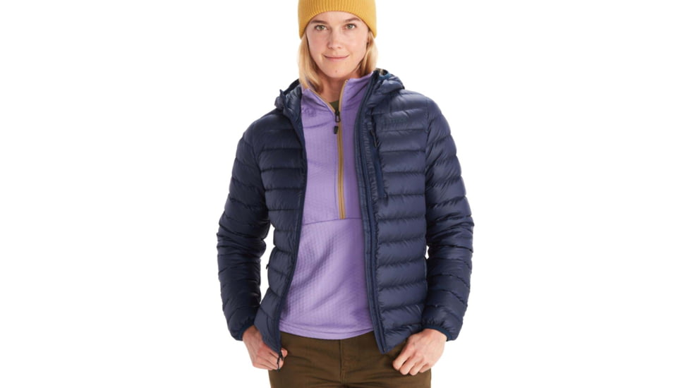 Marmot Highlander Hoody - Womens, Arctic Navy, Extra Small, M13179-2975-XS