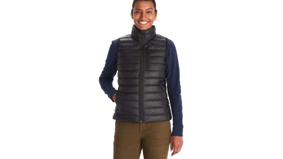 Marmot Highlander Vest - Womens, Black, Large, M13181-001-L