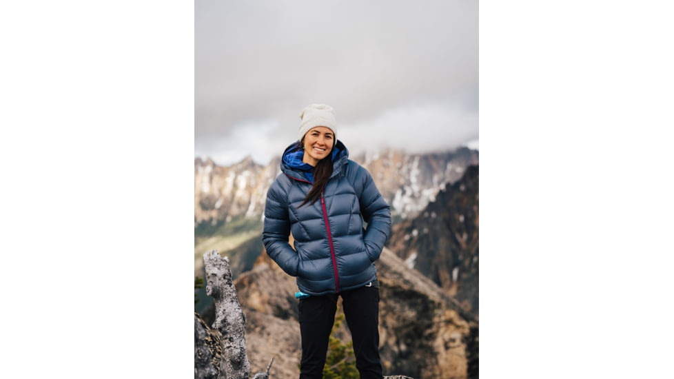 Marmot Hype Down Hoody - Womens, Arctic Navy/Wild Rose, Small, 79310-5996-S