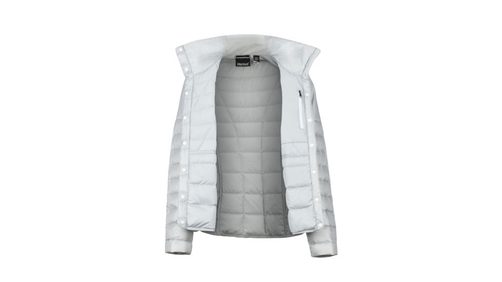 Marmot Hyperlight Down Jacket - Womens, Bright Steel, Extra Large, 84650-1862-XL