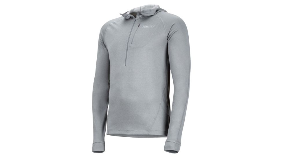 Marmot Indio 1/2 Zip Fleece Jacket - Mens, Grey Storm, L 73480-1620-L