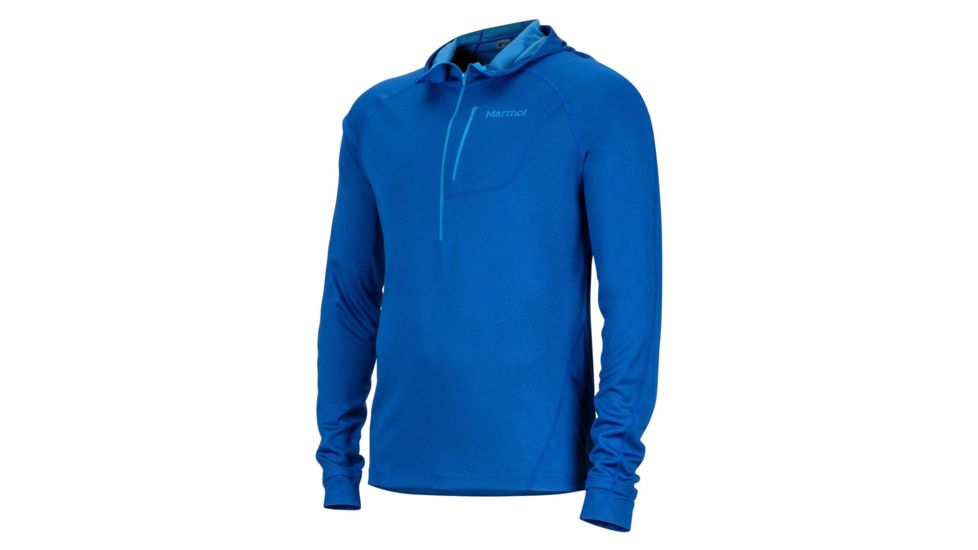 Marmot Indio 1/2 Zip Fleece Jacket - Mens, Surf, Small 73480-2707-S