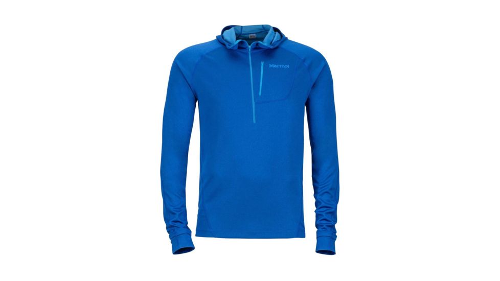 Marmot Indio 1/2 Zip Fleece Jacket - Mens, Surf, Small 73480-2707-S