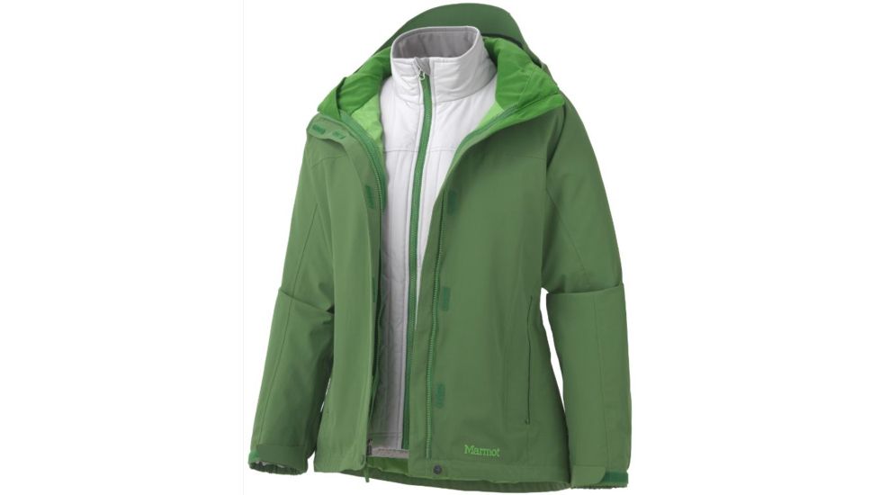 Marmot Intervale Component Jacket - Women's-Small-Green Olive