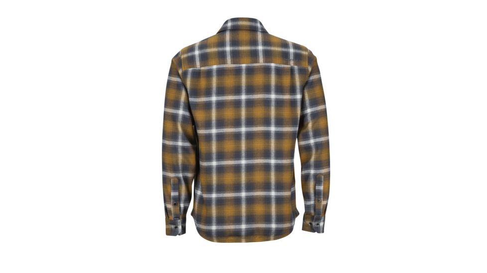 Marmot Jasper Midweight Flannel Long Sleeve - Mens, Slate Grey, Extra Large, 44500-1440-XL
