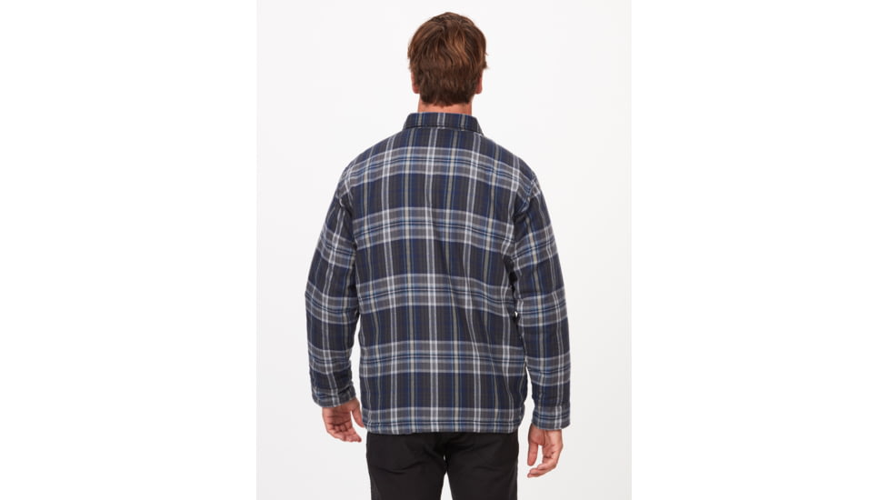 Marmot Lanigan Flannel Chore Coat - Mens, Arctic Navy, Extra Large, M13200-2975-XL