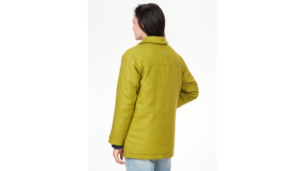 Marmot Lanigan Flannel Coat - Womens, Cilantro, Medium, M13171-4440-M