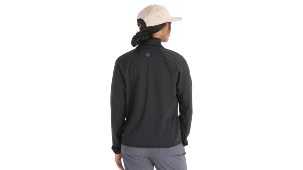 Marmot Leconte Fleece Jacket - Womens, Black, Medium, M15392-001-M