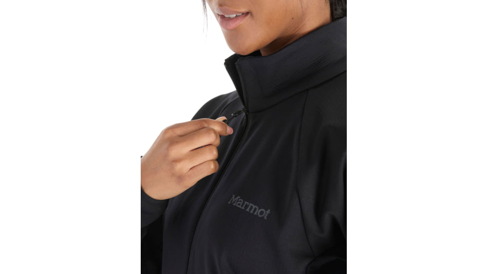 Marmot Leconte Fleece Jacket - Womens, Black, Medium, M15392-001-M