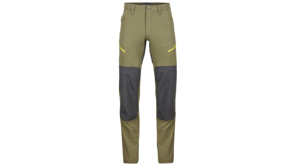 Marmot Limantour Pant - Men's -Burnt Olive/Slate Grey-32 Waist-Regular Inseam