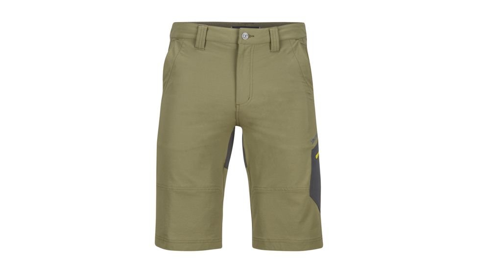 Marmot Limantour Short - Men's-Burnt Olive/Slate Grey-34 Waist