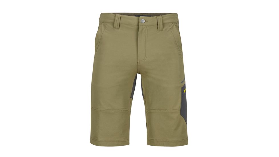 Marmot Limantour Short - Mens, Burnt Olive/Slate Grey, 32, 54350-4884-32