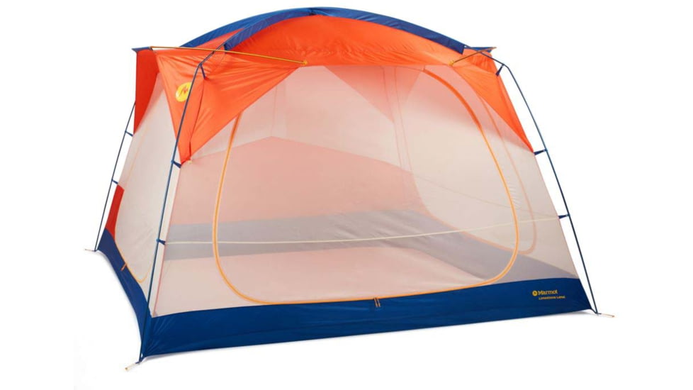 Marmot Limestone Lanai Tent, Red Sun/Dark Azure, One Size, 31760-19631-ONE