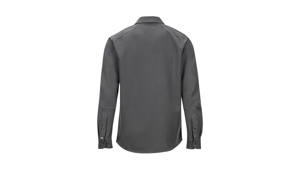 Marmot Lisgar Long Sleeve - Men's, Slate Grey, Medium, 42230-1440-M