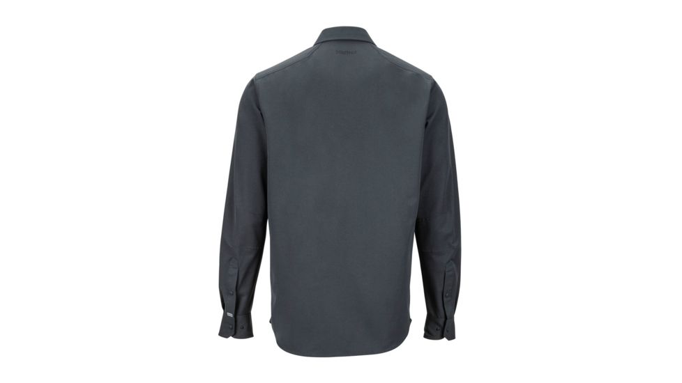 Marmot Lisgar Long Sleeve - Mens, Dark Steel, Medium, 42230-Dark Steel-M-DEMO