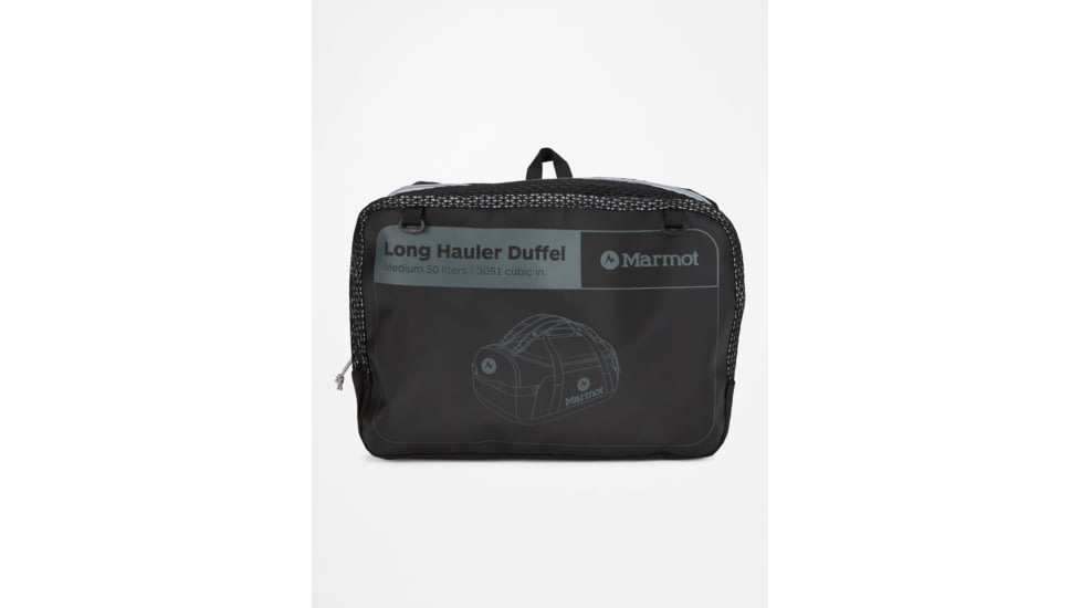 Marmot Long Hauler Duffel, Black, Medium, 36330-001-ONE