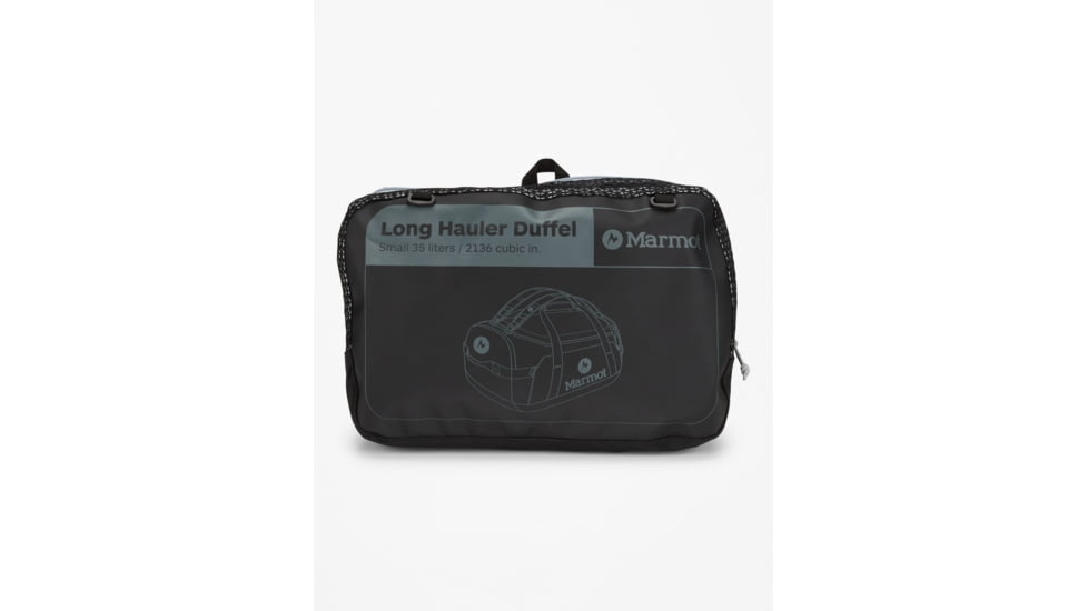 Marmot Long Hauler Duffel, Black, Small, 36320-001-ONE