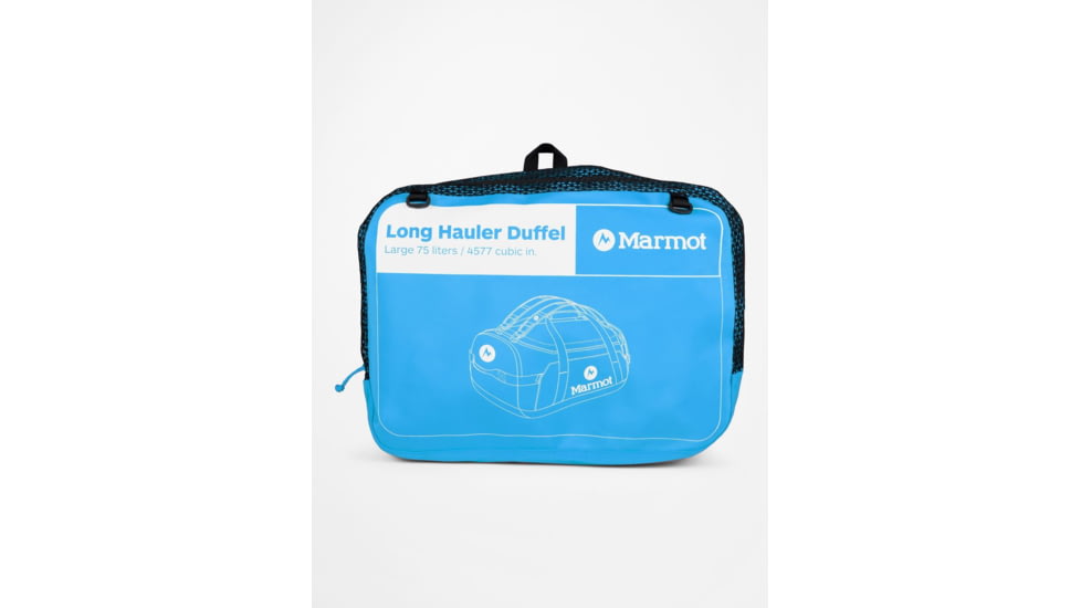 Marmot Long Hauler Duffel, Clear Blue/Dark Steel, Large, 36340-5022-ONE