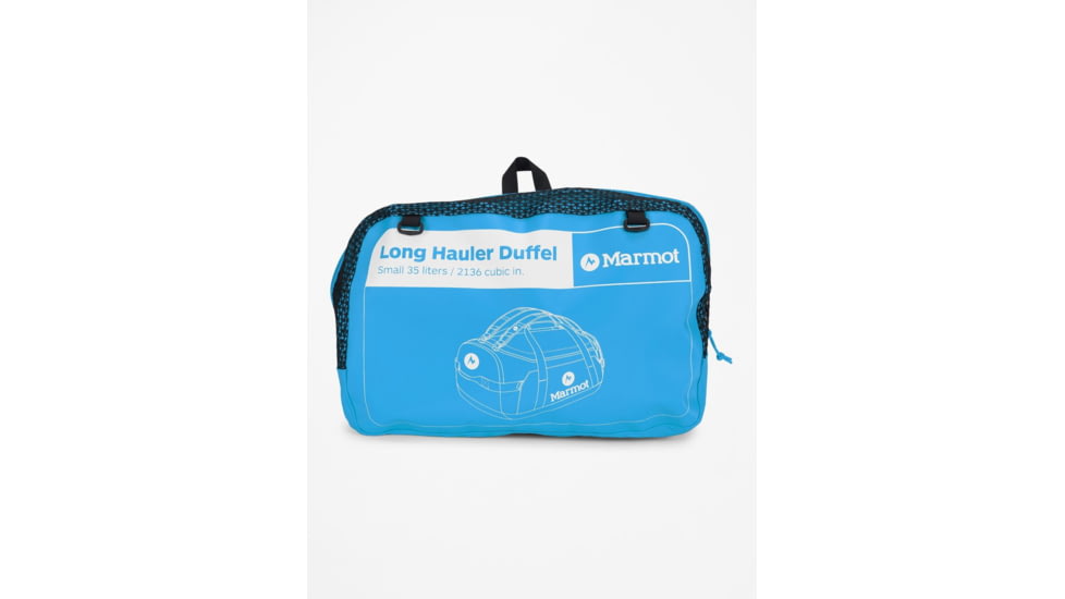 Marmot Long Hauler Duffel, Clear Blue/Dark Steel, Small, 36320-5022-ONE